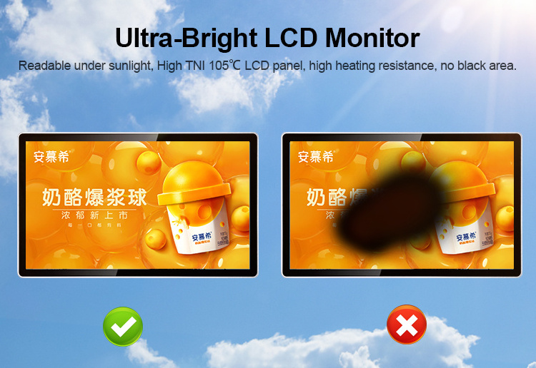 Full HD 1080p Custom OEM 15.6inch 1000nit High Brightness 1000 Nit TV LCD Monitor Touch Screen