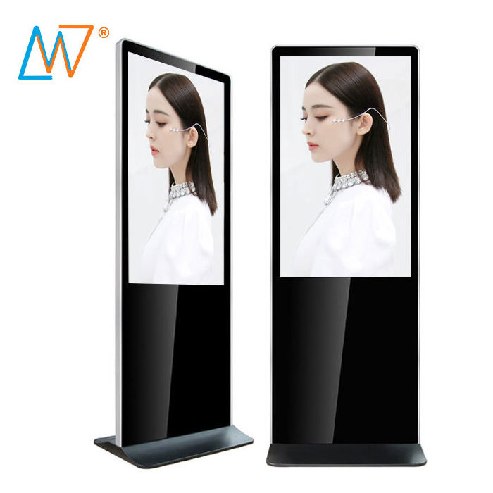 49inch interactive advertising kiosk 49 inch floor standing totem android display touch screen