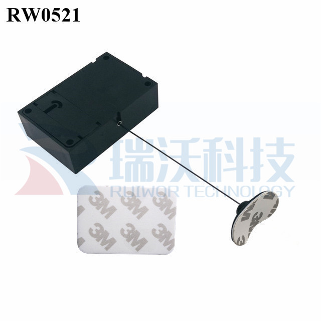 RuiWor RW0521 Cuboid Pull Box Recoiler ,Retracting security tethers,Anti-Theft pull box