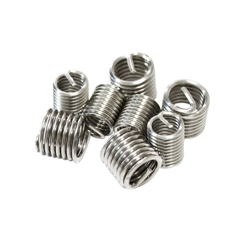 304 3016 Stainless Steel threaded bushing Carbon Steel Zinc Plated Helicoils Wire Thread Insert For Thread Repair