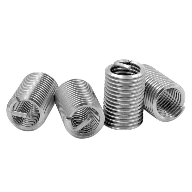 304 3016 Stainless Steel threaded bushing Carbon Steel Zinc Plated Helicoils Wire Thread Insert For Thread Repair