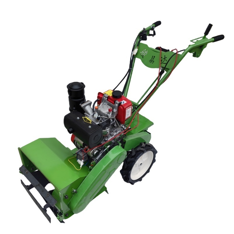 Good Quality Four wheel drive gasoline farming equipment farm cultivator cordless tiller cultivator rake weeder