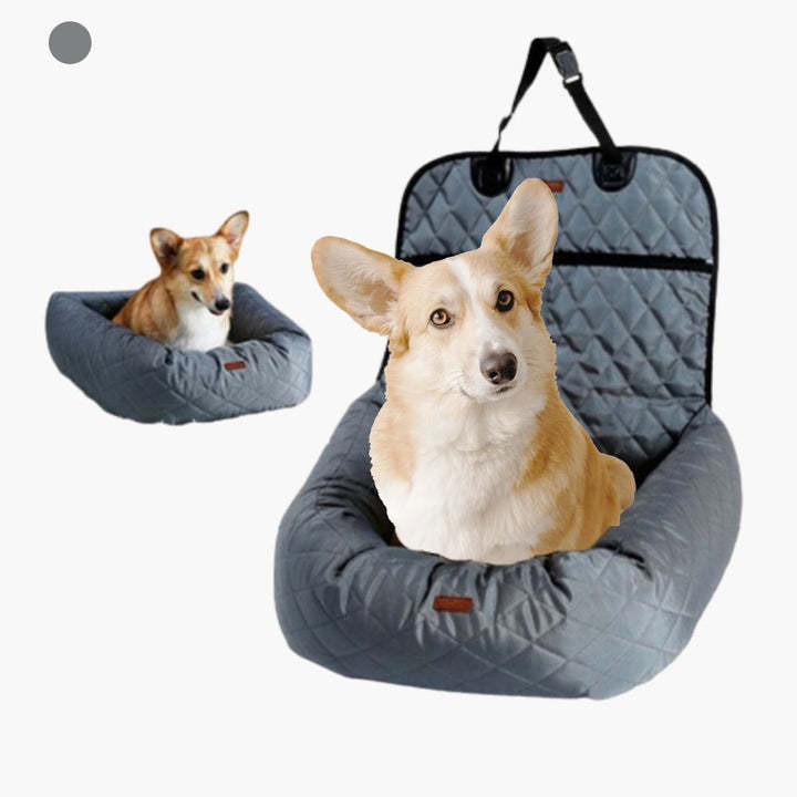 Wholesale Luxury Dog Car Seat Pet Booster Seat Waterproof Travel Dog Bed Safety Pet Carrier With Handle with Customized Logo OEM