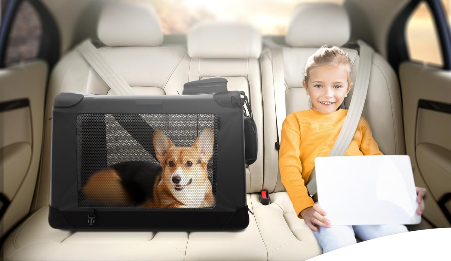 Manufacturer Pet Carrier Bag Luxury  Dogs Travel Car Soft Transport Box Pet Crate Cages Carrier Seat