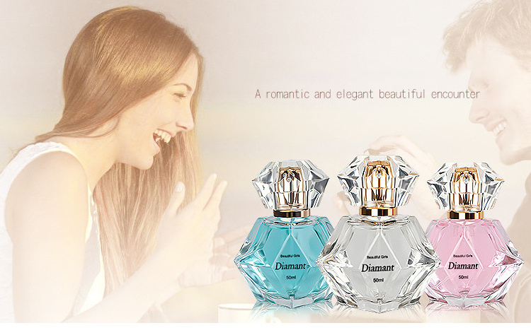 Diamond perfume lady's long fragrance, refreshing and natural car perfume