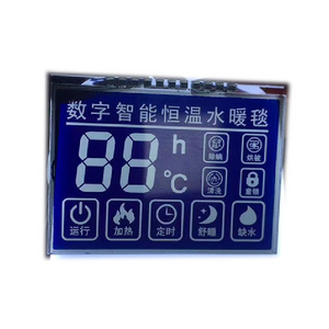 RoHS custom 7 segment monochrome lcd module FSTN/VA/STN/HTN/TN cog display graphic for Industry