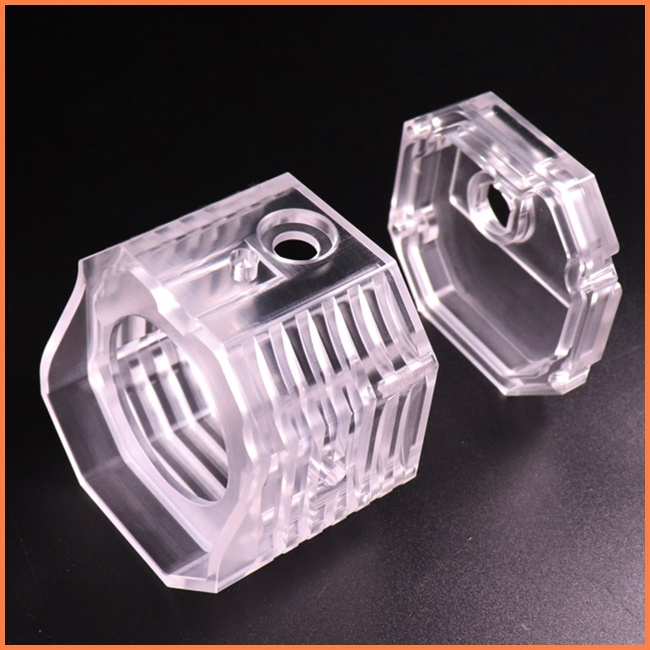 Frosted Acryl Glass Polycarbonate Custom Plastic transparent Acrylic CNC Machining Parts