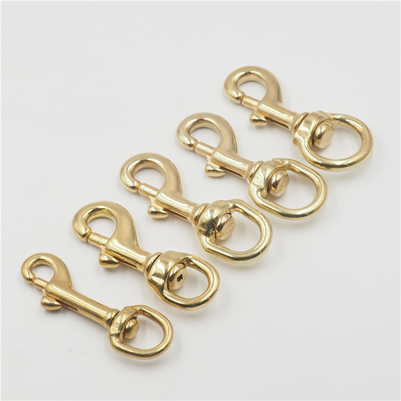 Fashion Clips Clip Snap Hook Key Ring Brass Locks Carabiner