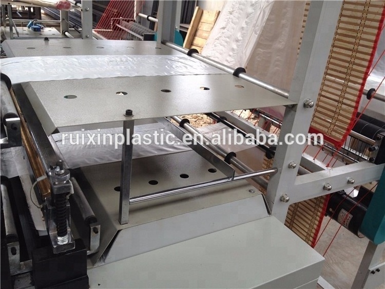 Hot sealing and cold cutting PE Bottom Sealing Small Plastic bag making machine