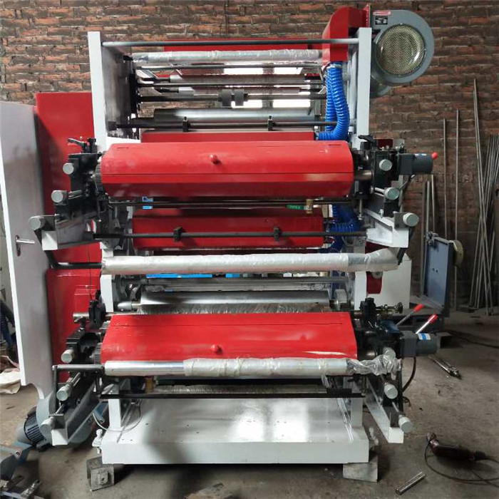 Low Price Automatic 2 Color Flexographic Printing Machine / Flexo Printing Machine