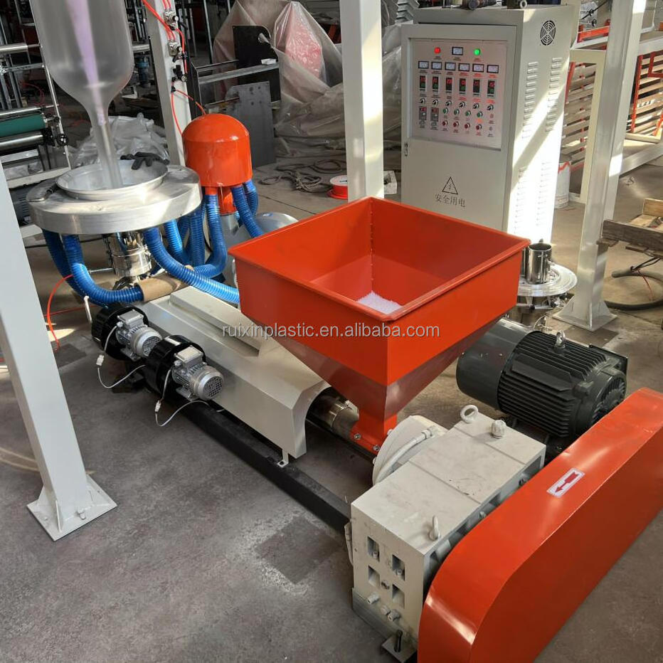 Full Automatic High Speed Plastic Bag HDPE Film Blowing Extruder Machine With High output