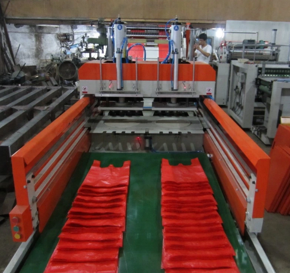 High Speed Vest Shopping Tshirt Plastic Biodegradable Bag Making Machine