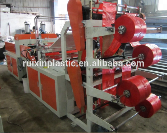 High Speed Vest Shopping Tshirt Plastic Biodegradable Bag Making Machine