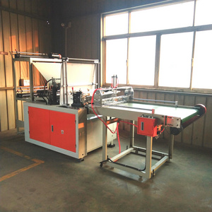 Pe garbage bag sealing and cutting plastic bag making machine