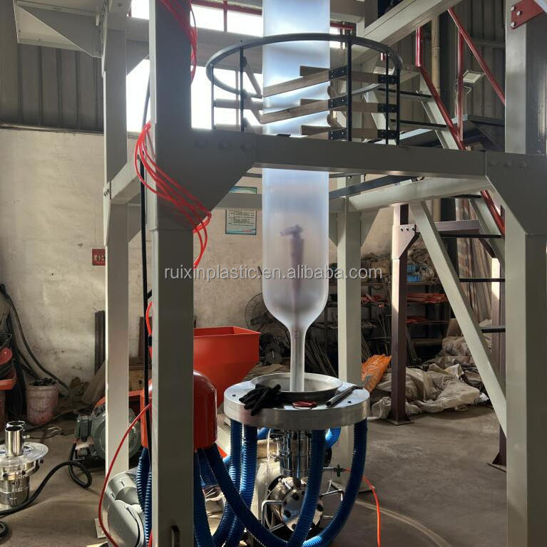 Full Automatic High Speed Plastic Bag HDPE Film Blowing Extruder Machine With High output