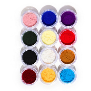 12colors Nail Velvet Powder 10g DIY Nail Art Decorations Fuzzy Flocking Velvet Nail Glitter Powder