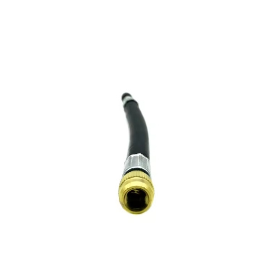 Tire rubber valve extension tube for automotive vacuum valve