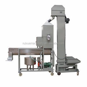 stainless steel cotton seed coating dressing machine grain seed treatment machine