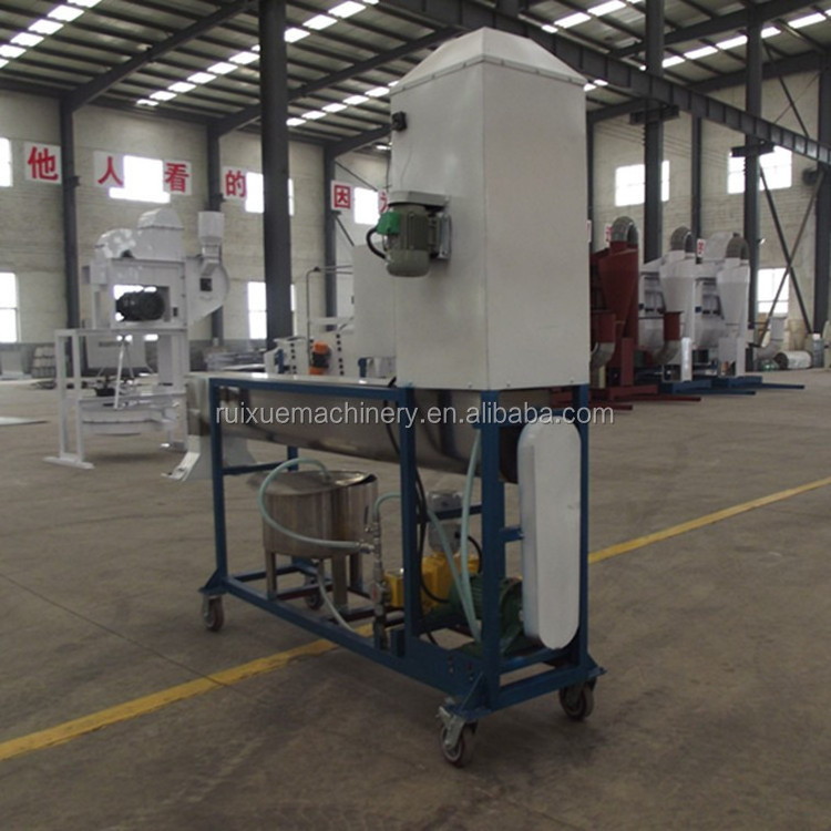 stainless steel cotton seed coating dressing machine grain seed treatment machine