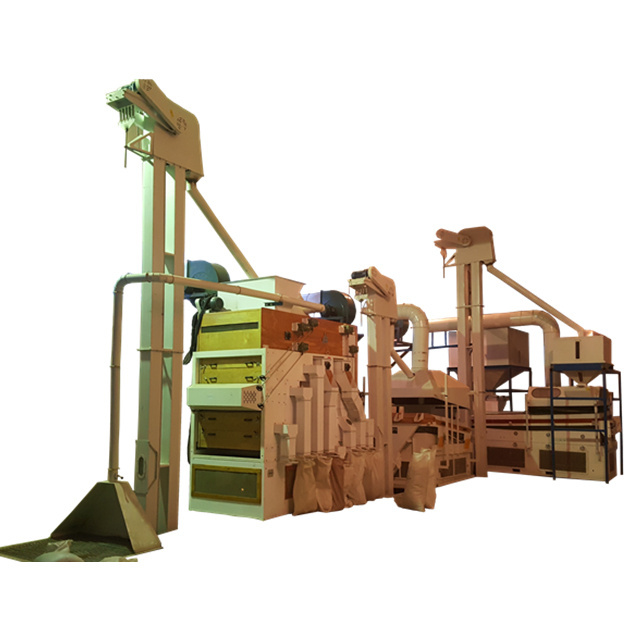 Soybean Wheat Pulses Sesame Sorghum Seed Cleaning Plant Chia Seed Cleaning Machine