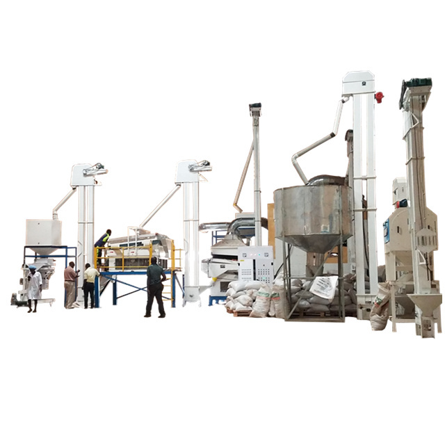 Wheat Maize Oats Barley Paddy Seed Processing Plant Soybean Grain Cleaning Machine