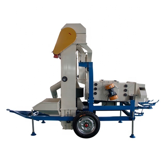 White Sesame Coffee Bean Seed Grain Sorter and Grader Vibration Separator for Cleaning and Grading Grains