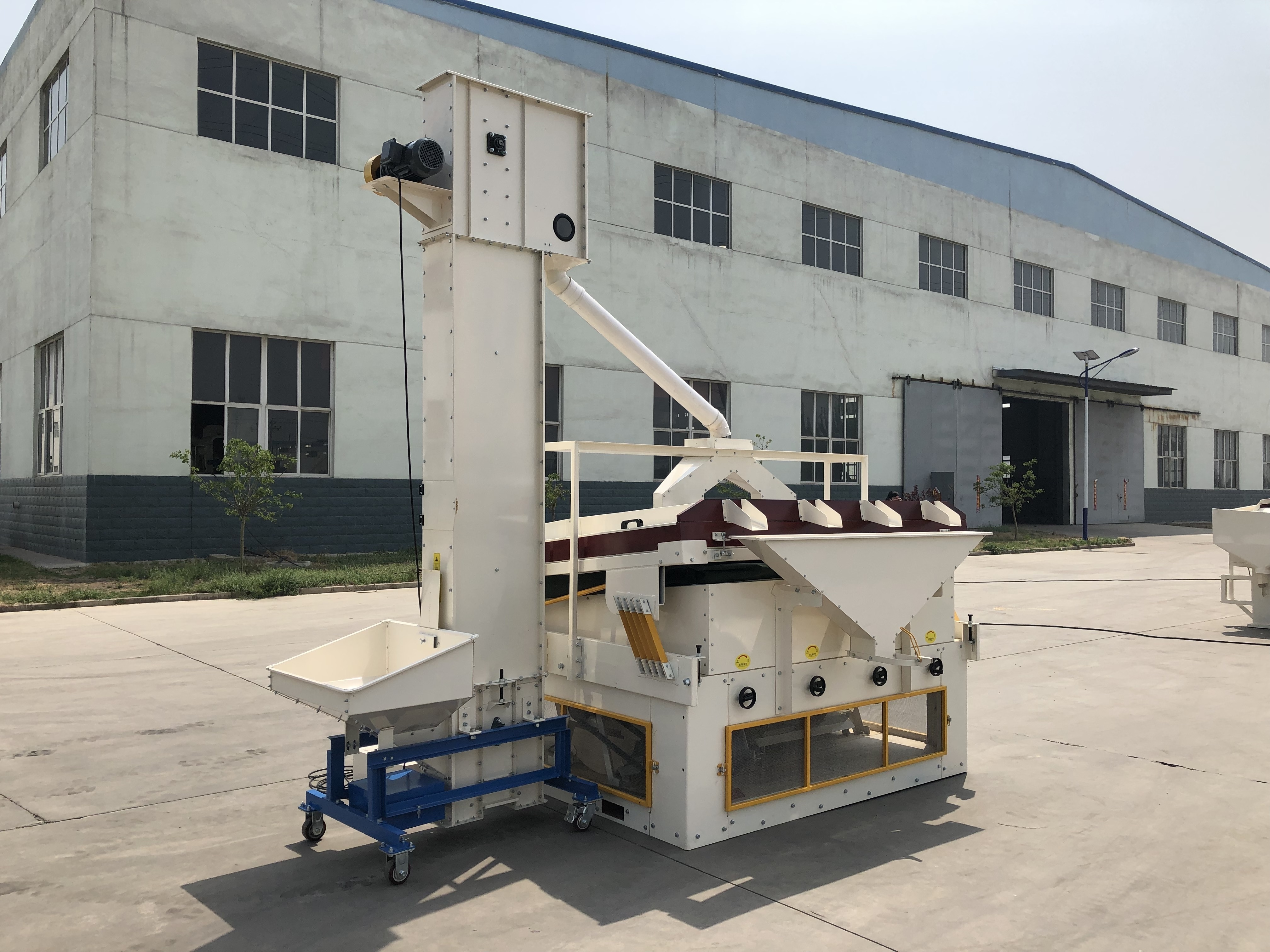 soybean destoner palm kernel separator Rice to Stone removing Machine