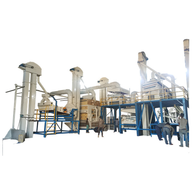 Soybean Wheat Pulses Sesame Sorghum Seed Cleaning Plant Chia Seed Cleaning Machine