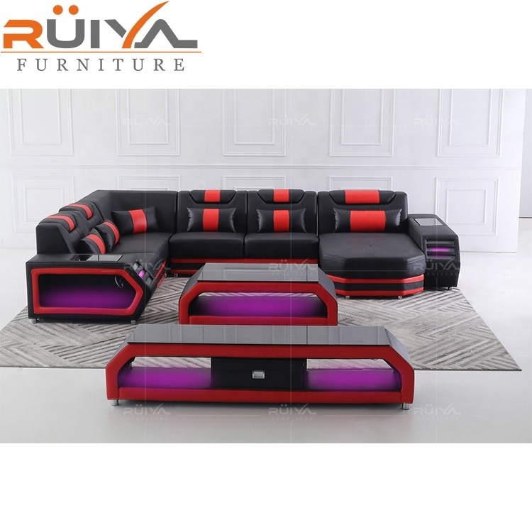 Hot selling American stylish living room sofa 2021,fancy sofa, hot sofa 2021 with LED Light