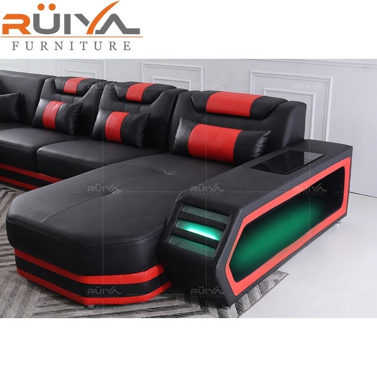 Hot selling American stylish living room sofa 2021,fancy sofa, hot sofa 2021 with LED Light