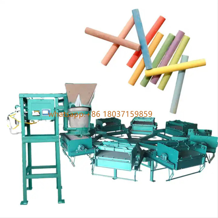 Automatic chalk making machine prices/hydrated lime dustless school blackboard chalk piece moulding making machine