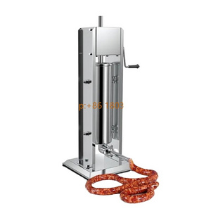 Manual Sausage Machine Funnel Nozzle Homemade Sausage Stuffer Syringe Gadgets Meat Filler Injector Kitchen Tools