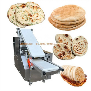 big capacity automatic roti chapati making machine press naan Arabic pita bread machine line automatic tortilla maker machine