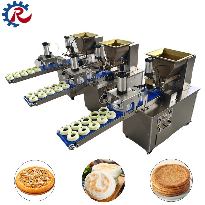 Ruiya Professional Production cookie dough extruder Divider/dough Divider Rounder Machine Pizza Dough Press Machine