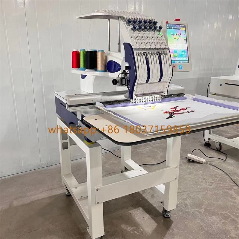 high quality cheap embroidery machine single head computerized embroidery machine