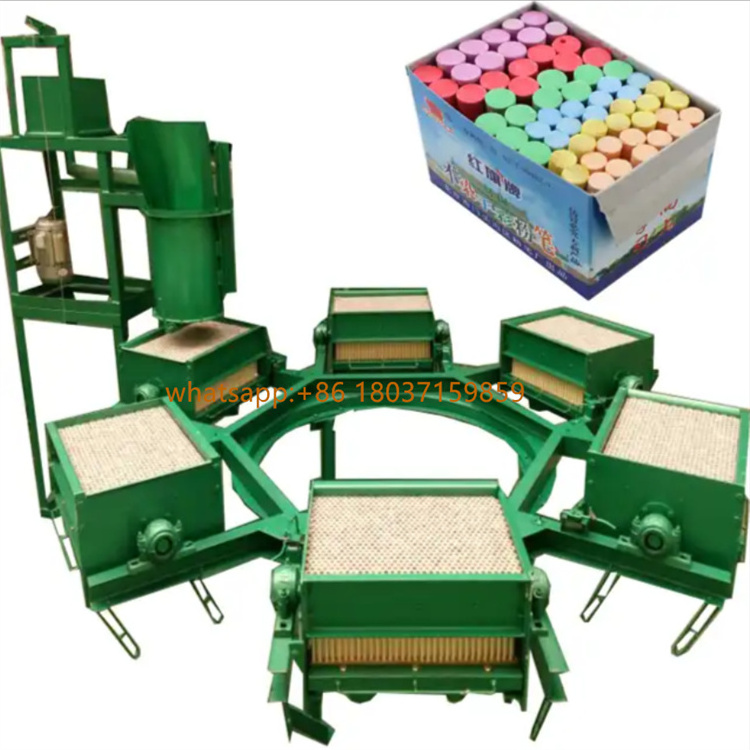 Automatic chalk making machine prices/hydrated lime dustless school blackboard chalk piece moulding making machine