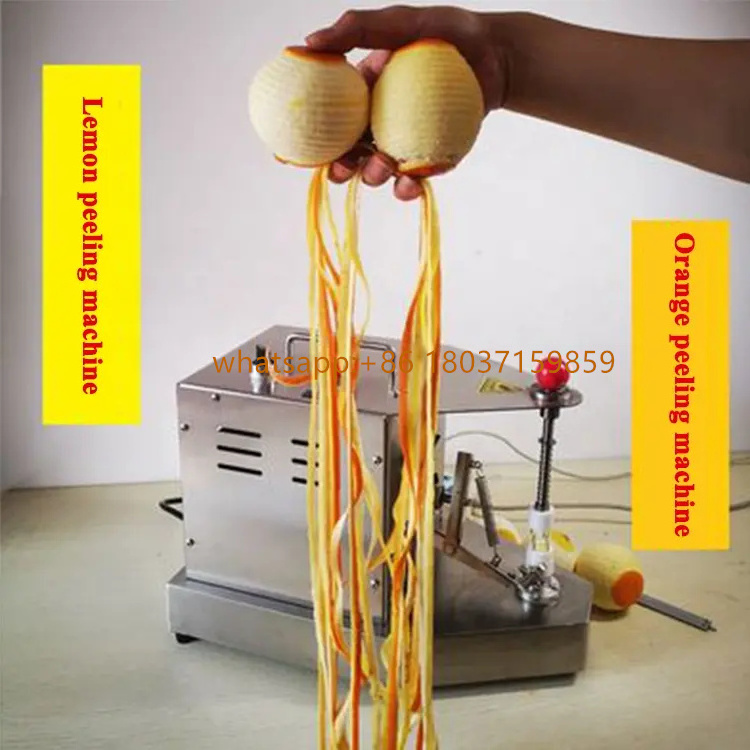 Stainless steel orange peeler/fruit peeling machine/citrus skin removal machine