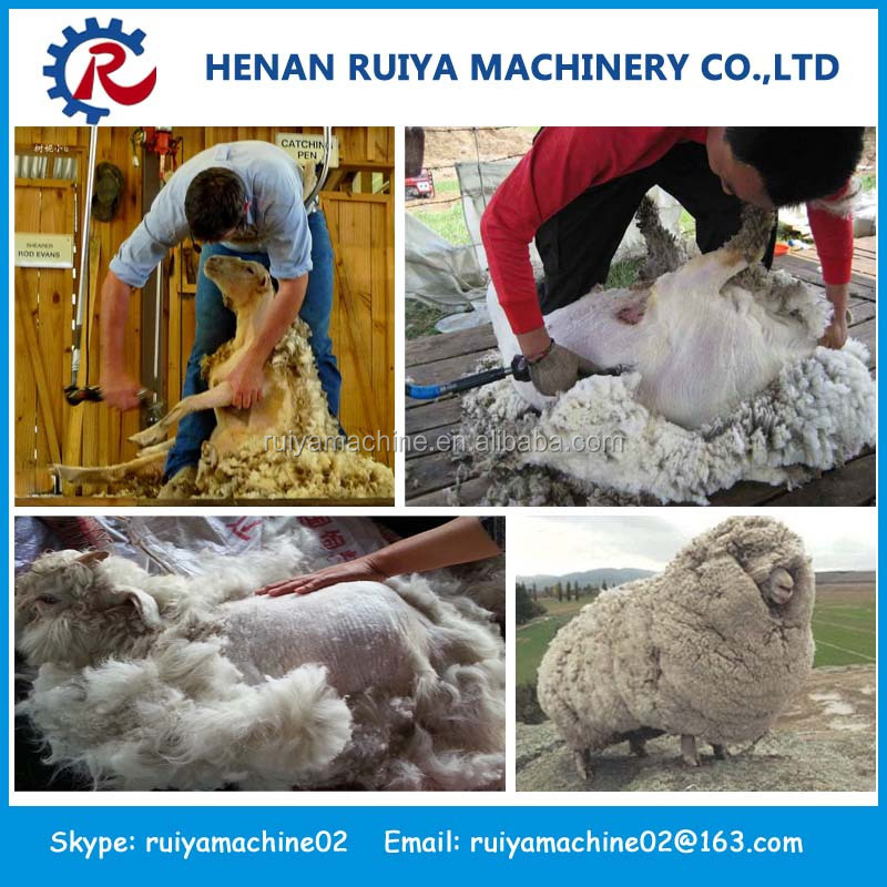 Good quality sheep wool cutting machine