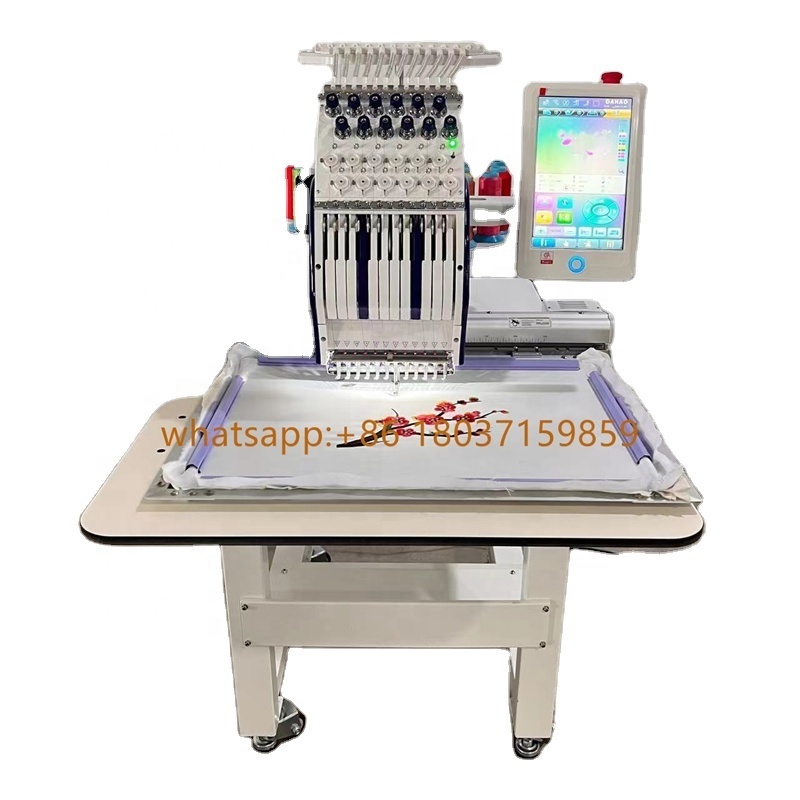 high quality cheap embroidery machine single head computerized embroidery machine