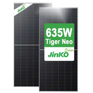 Jinko 78HL4-BDV Solar Panel Bifacial Double Glass 615 620 625 630 635 Watt Ran N-Type Topcon Jinko Solar Panel