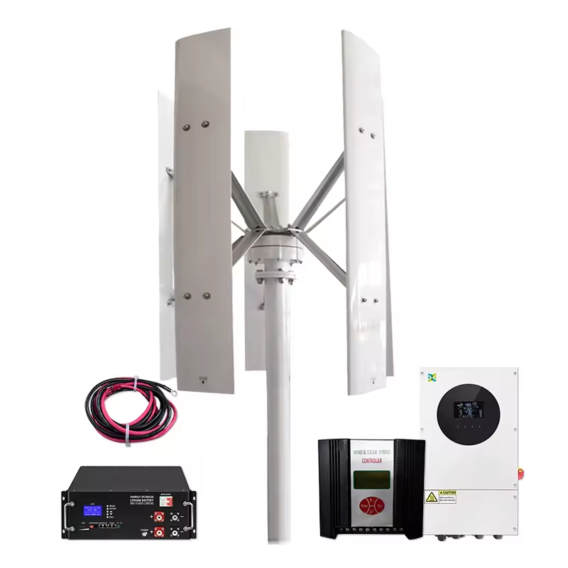 600W 1kw 3kw 5kw 10kw 20kw High Efficiency and Attractive Vertical Wind Turbine with Low Operating Noise Vawt