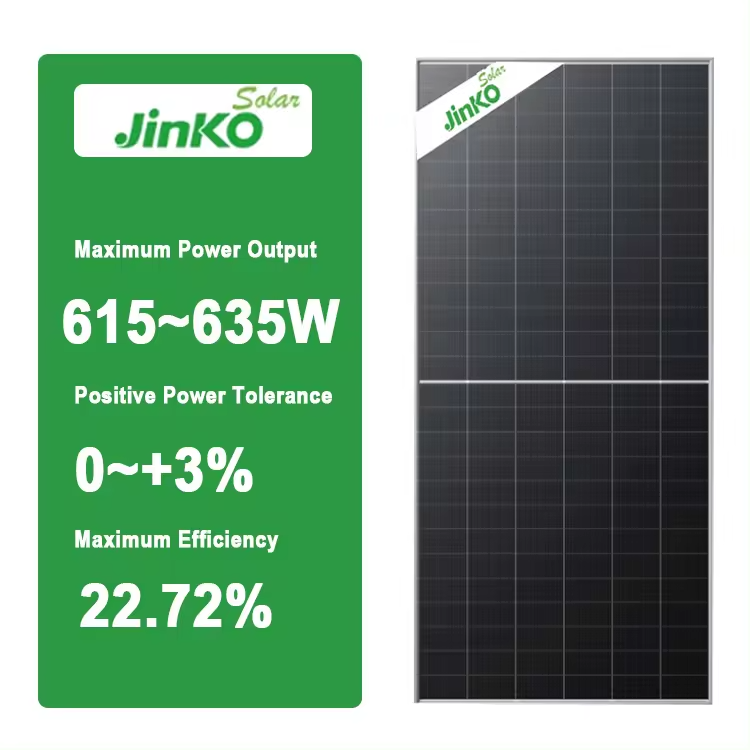 Jinko 78HL4-BDV Solar Panel Bifacial Double Glass 615 620 625 630 635 Watt Ran N-Type Topcon Jinko Solar Panel