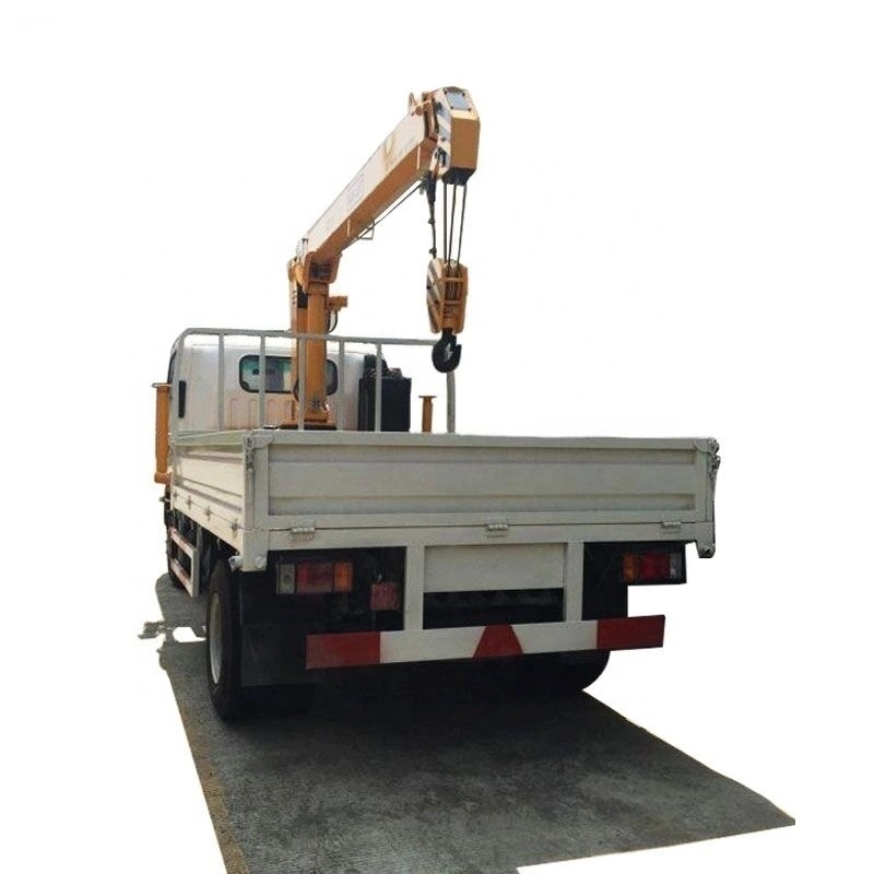 ISUZU 4T Telescopic Boom Self Loader Truck Mounted Crane Small Lift Crane 4 Ton Rated Load