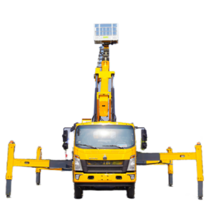 HOWO 4*2 32M Truck Mounted Aerial Work Platform High Aerial Operation Truck high lifting platform truck