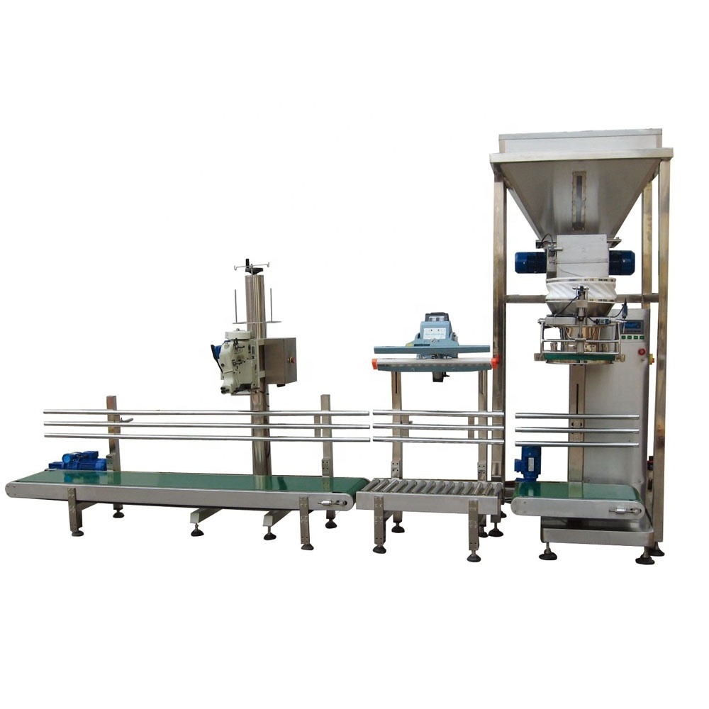 Semi automatic potato drink whey protein powder filling machine 10kg 20kg 30kg