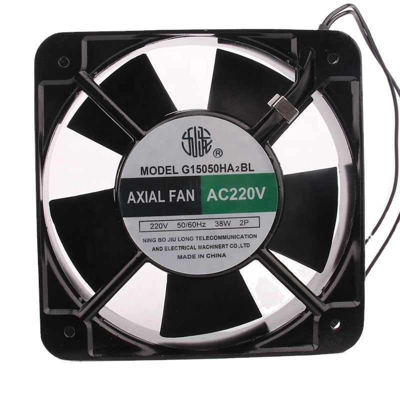 Original New Delhi West AC220V 0.22A EC AC 150x150x50mm 15CM 15050 Industrial exhaust Centrifugal G15050HA2BL cooling fan