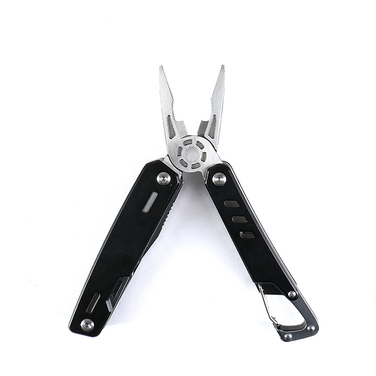 13-IN-1 Multi Knife Foldable Pocket Multitool Pliers Multi Tool Stainless Steel with Sheath for Outdoor Industrial Wire Pliers