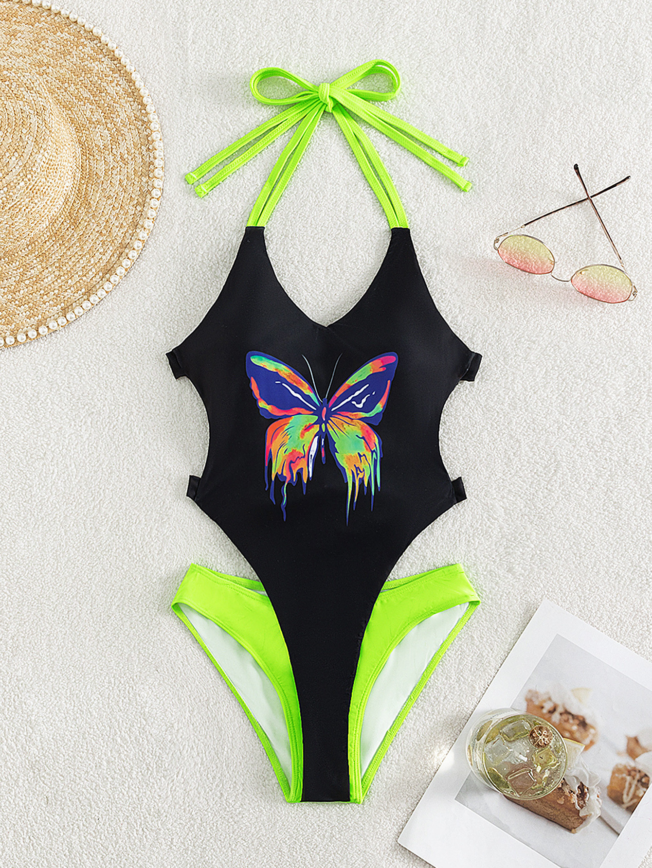 RUIYI sexy beach one piece micro bikini mini swimwear one piece bathing suit swimwear women 2023