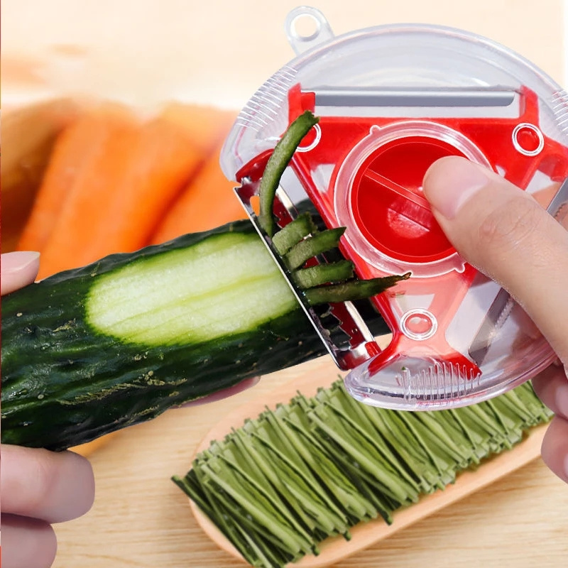 Hot selling products kitchen good helper 3-in-1 peeler fruit and vegetable peeler