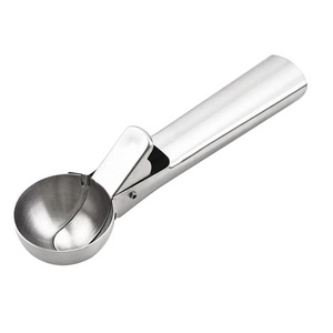 Ice Cream Scoop Stainless Steel With Easy Trigger Spoons Dipper for Fruits Water Melon Spoon